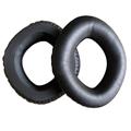 Coussinets de rechange souples pour Sennheiser PX 360/PX 360BT/MM 450/MM 550/MM 500X/HD 360 Pro - 1 paire - Noir