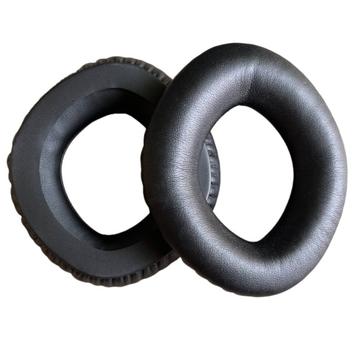 Coussinets de rechange souples pour Sennheiser PX 360/PX 360BT/MM 450/MM 550/MM 500X/HD 360 Pro - 1 paire - Noir