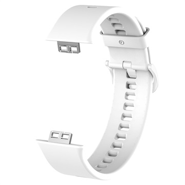 Bracelet Huawei Watch Fit en Silicone Souple - Blanc