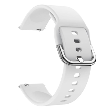 Bracelet Huawei Watch GT2 en Silicone Souple - Blanc