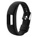 Bracelet Garmin VivoFit 4 en Silicone Souple - Noir