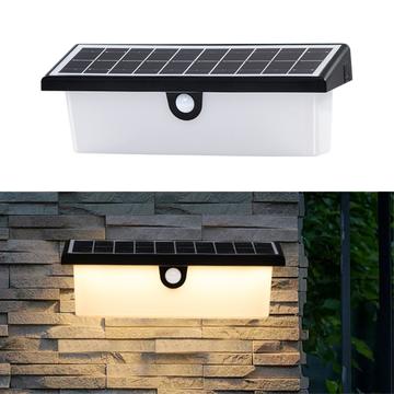 Applique solaire à détecteur de mouvement YH0617-PIR - Blanc chaud