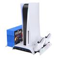 Sony PlayStation 5 Kiwi Home PB01 Support de refroidissement avec station d'accueil - Blanc
