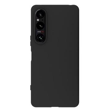 Coque Sony Xperia 1 VI en TPU Mate Anti-Empreintes - Noire