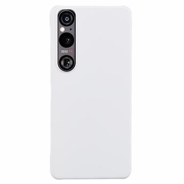 Coque Sony Xperia 1 VI en Plastique Caoutchouté - Blanche