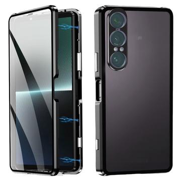 Coque magnétique Sony Xperia 1 VII avec verre trempé - Noire