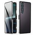 Coque magnétique Sony Xperia 1 VII avec verre trempé - Argente