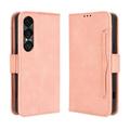 Étui portefeuille Sony Xperia 1 VII Porte-Cartes - Rose