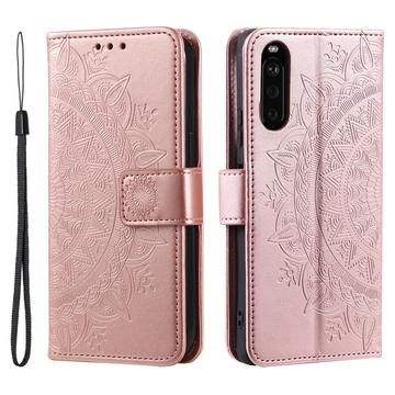 Étui Portefeuille Sony Xperia 10 VI Mandala Série