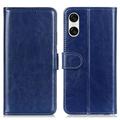 Étui Portefeuille Sony Xperia 10 VI avec Fermeture Magnétique  - Bleu foncé