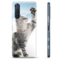 Coque Sony Xperia 5 II en TPU - Chat