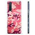 Coque Sony Xperia 5 II en TPU - Camouflage Rose