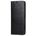 Étui Portefeuille Sony Xperia Pro-I en Cuir avec Béquille - Noir