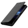 Étui Portefeuille Sony Xperia Pro-I en Cuir avec Béquille - Noir