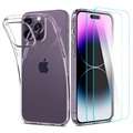 Kit de Protection iPhone 14 Baseus Super Ceramic - Transparente
