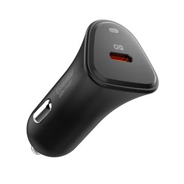 Spigen Essential EV301 30W USB-C Chargeur de voiture - Noir