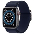 Bracelet Apple Watch Series 7/SE/6/5/4/3 Spigen Fit Lite - 45mm/44mm/42mm - Bleu Marine
