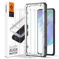 Protecteur d'Écran Samsung Galaxy S21 FE 5G Spigen Glas.tR AlignMaster - 2 Pièces