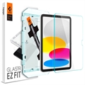 Protecteur d'Écran iPad (2022) Spigen Glas.tR Ez Fit - 2 Pièces