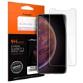 Protecteur d'Écran iPhone X / iPhone XS Spigen Glas.tR Slim HD - 9H - Transparent