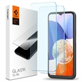 Protecteur d'Écran Samsung Galaxy A14/A14 5G en Verre Trempé Spigen Glas.tR Slim