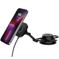 Chargeur Voiture Sans Fil Spigen ITS35W-3 OneTap Pro 3 MagSafe - Noir