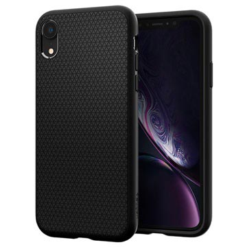 Coque en TPU iPhone XR Spigen Liquid Air - Noire