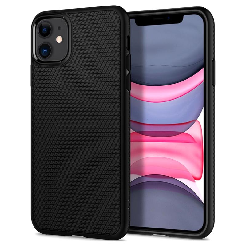 Coque iPhone 11 TPU Spigen Liquid Air Noir