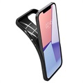 Coque iPhone 12/12 Pro TPU Spigen Liquid Air - Noire