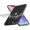 Coque en TPU iPhone 13 Spigen Liquid Crystal Glitter - Transparente