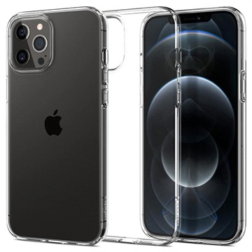 Coque iPhone 12/12 Pro en TPU Spigen Liquid Crystal - Transparente