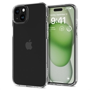 Coque iPhone 15 Plus en TPU Spigen Liquid Crystal - Claire