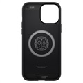 Coque Hybride iPhone 13 Spigen Mag Armor - Noire Mat