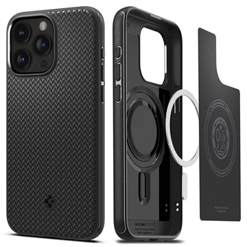 Coque Hybride iPhone 15 Pro Spigen Mag Armor