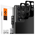 Protecteur d'Objectif Samsung Galaxy S21 Ultra 5G Spigen Optik.tR - Noir