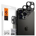 Protecteur d\'Objectif iPhone 13 Pro/13 Pro Max Spigen Optik.tR - Noir