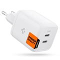 Chargeur Secteur USB-C Spigen PowerArc ArcStation Pro - 65W - Blanc