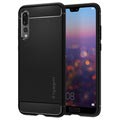 Coque Huawei P20 Pro Spigen Rugged Armor - Noir Mat