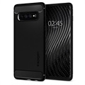 Coque Samsung Galaxy S10 Spigen Rugged Armor - Noir