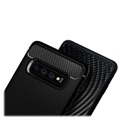 Coque Samsung Galaxy S10 Spigen Rugged Armor - Noir