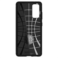 Coque Samsung Galaxy S20 FE en TPU Spigen Rugged Armor - Noir