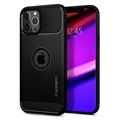 Coque iPhone 12/12 Pro Spigen Rugged Armor - Noire