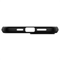 Coque iPhone 12/12 Pro Spigen Rugged Armor - Noire