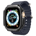 Coque Apple Watch 7/SE/6/5/4 en TPU Spigen Rugged Armor Pro - 40mm/41mm - Noir