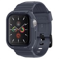 Coque Apple Watch 7/SE/6/5/4 en TPU Spigen Rugged Armor Pro - 44mm/45mm - Bleu