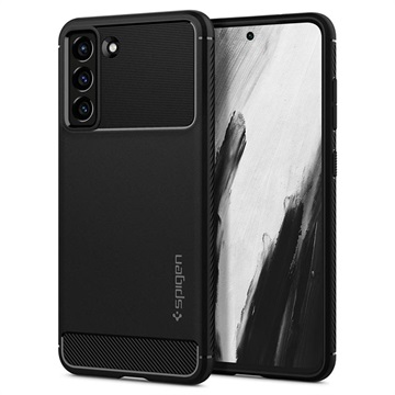 Coque Samsung Galaxy S21 FE 5G en TPU Spigen Rugged Armor - Noire