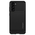 Coque Samsung Galaxy S21 FE 5G en TPU Spigen Rugged Armor - Noire