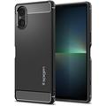 Coque Sony Xperia 5 V en TPU Spigen Rugged Armor - Noire