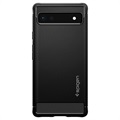 Coque Google Pixel 6a en TPU Spigen Rugged Armor - Noire