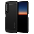 Coque Sony Xperia 1 III en TPU Spigen Rugged Armor - Noire